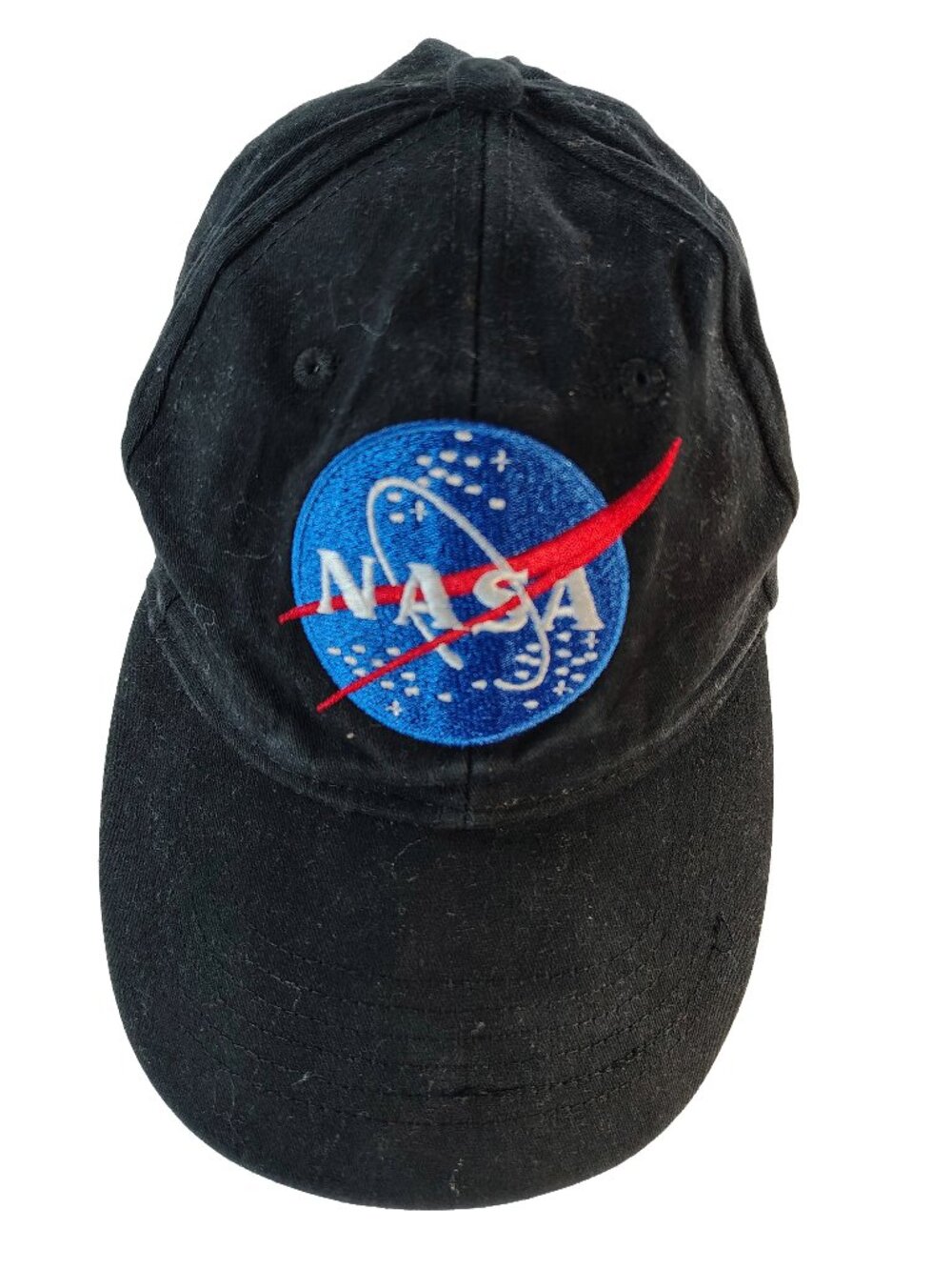 Unisex Black Adjustable N.A.S.A. Themed Spirit Halloween Branded Baseball Cap